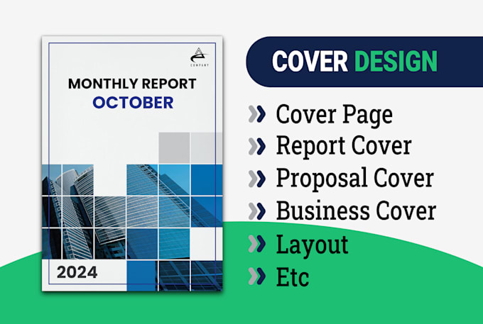 design cover page, proposal cover, report cover, annual report, and book cover