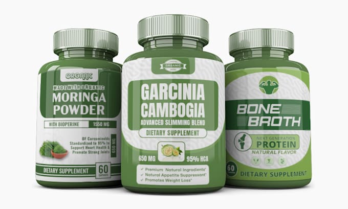 make supplement label, product label design, bottle label