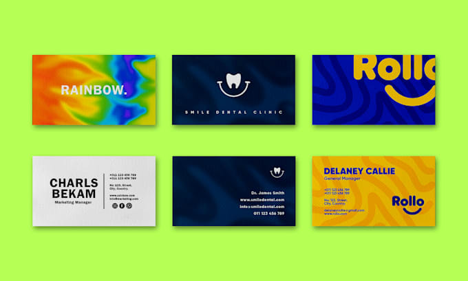 design professional business card