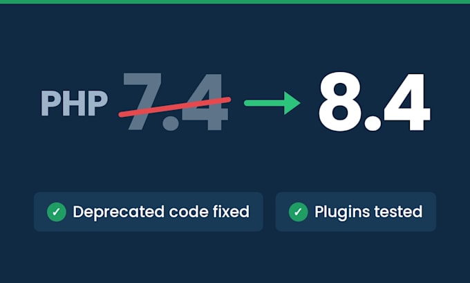 fix PHP errors and upgrade your PHP laravel or wordpress site to PHP 8