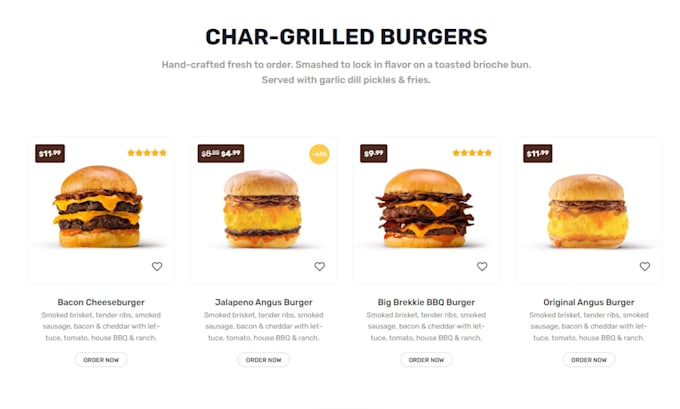 build restaurant website, chef, online food ordering, catering, kitchen, bakery