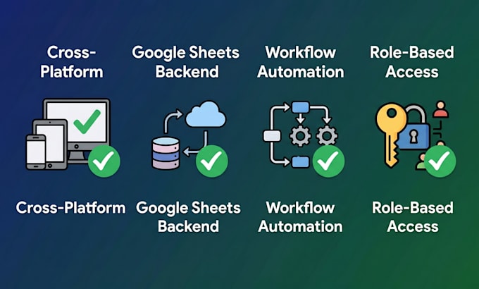 build a custom appsheet app with google sheets automation