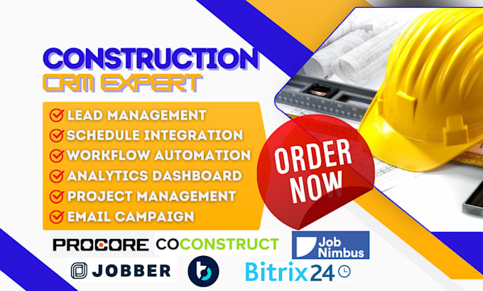do construction crm procore coconstruct buildertrend jobnimbus jobber bitrix24