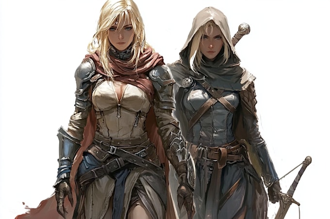 provide amazing d and d character for you