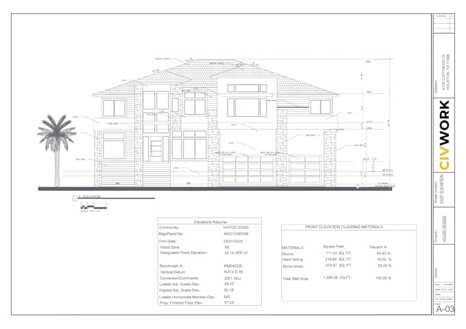 draw architectural plans in autocad