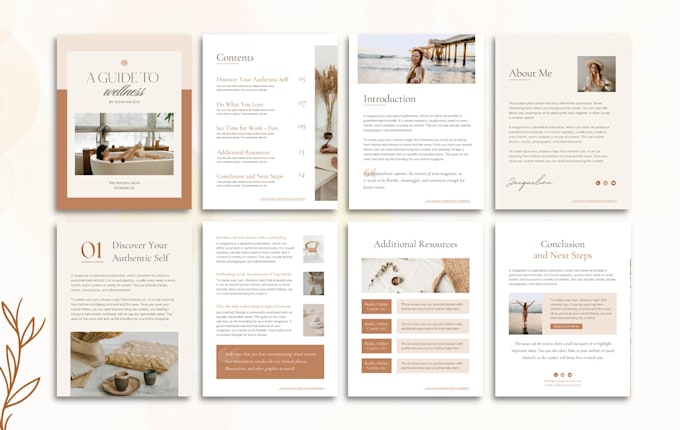 design lead magnet PDF, ebook and workbook