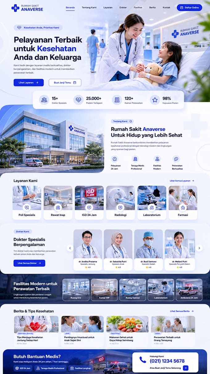 do website development as full stack web developer, front end, backend developer