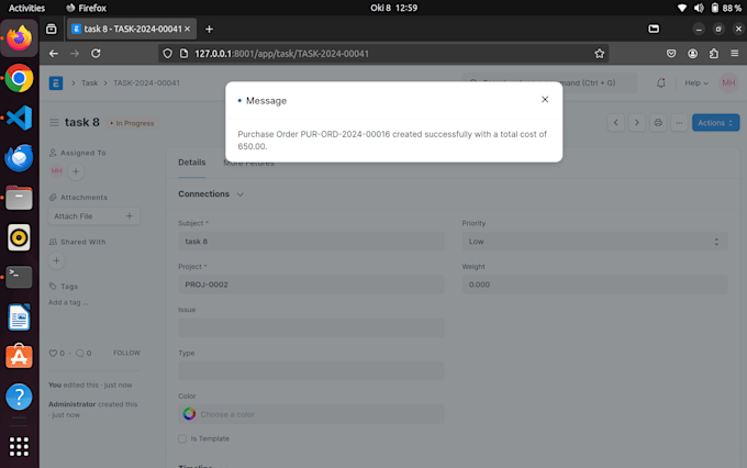 be your expert frappe developer for  bug fixes and more