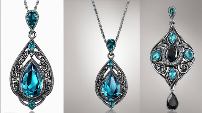 do a quick jewelry sketch design your concept