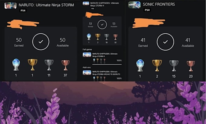 collect trophies and record gameplay for your use