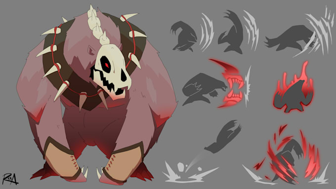 design your unique character sheet, custom move set and vfx for your game