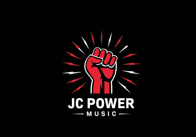 design inventive attend power music logo