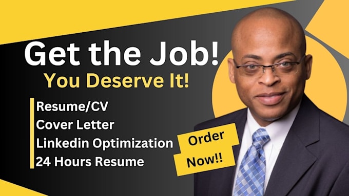 write your senior executive CV, resume, cover letter and optimize your linkedin