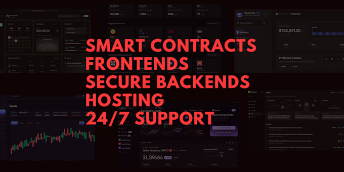 create web 3 dapps, smart contracts in solana, ethereum