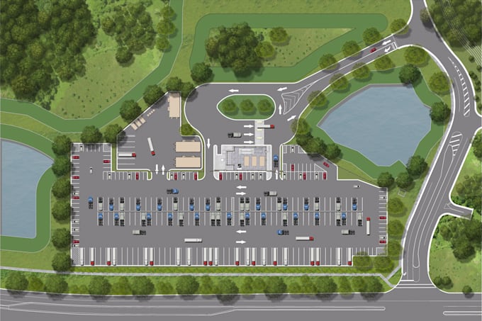 create architectural presentations drawings