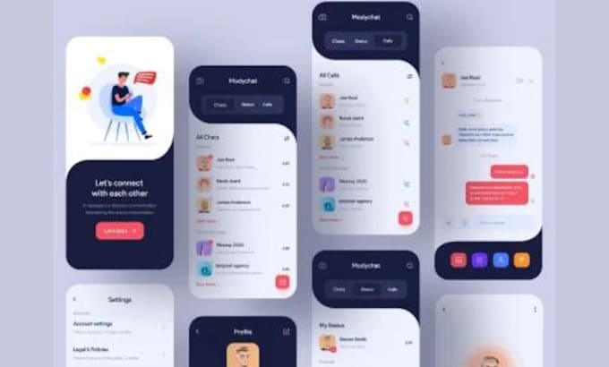 Design mobile app ui ux design and website ui ux design on figma by ...