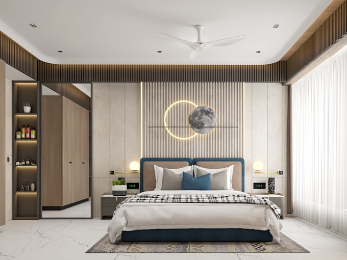 do realistic 3d render for architecture and interior project
