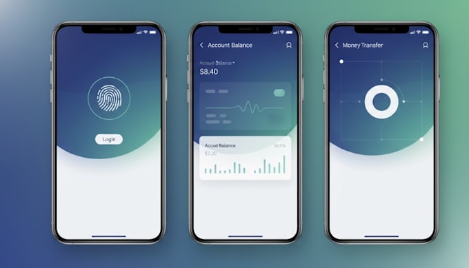 develop a mobile banking or loan app with admin dashboard and API integration