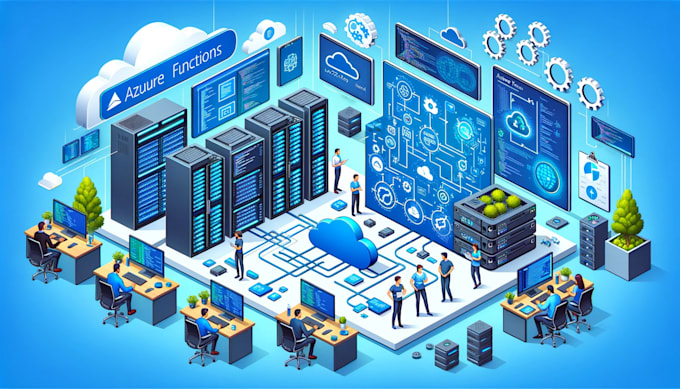develop azure functions, serverless apps,and cloud infrastructure for you