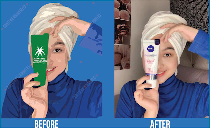 draw your pictures for cutout vector