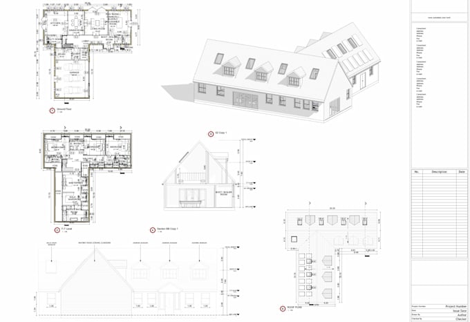 create 2d and 3d floor plans in revit architecture