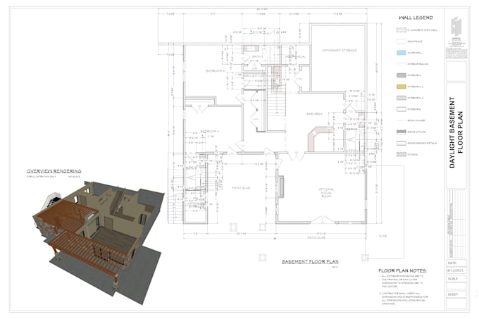 Draft architectural drawings mep adu stamp for permit by Engineer_jack ...