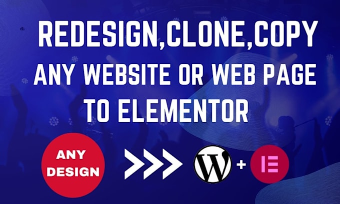 duplicate copy clone website or redesign wordpress website as elementor expert