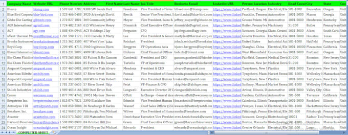 do b2b lead generation, linkedin lead and data enrichment