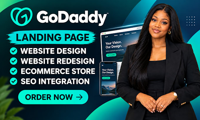 godaddy website design godaddy website redesign develop godaddy website design