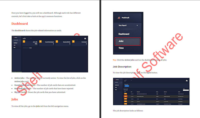 write application knowledge base articles and guides