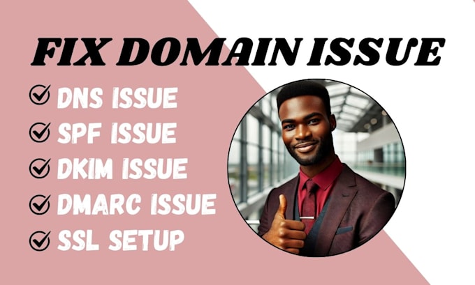 fix, setup spf, dkim, dmarc, dns issue hosting, server, domain issue for any web