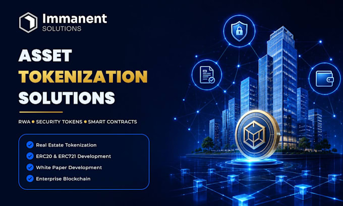 develop blockchain, smart contracts and asset tokenization
