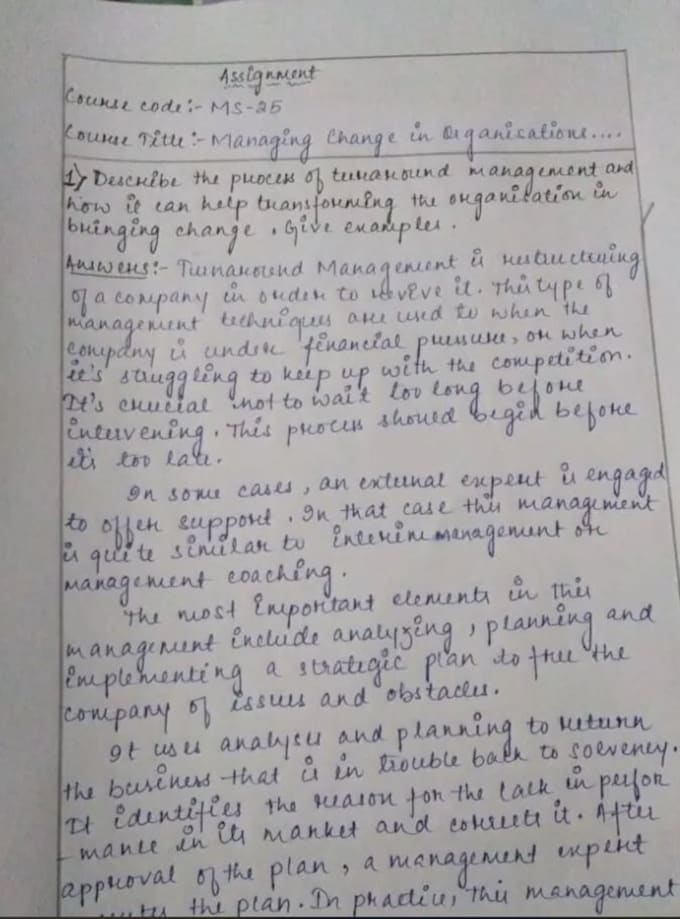 do handwriting of paragraphs, notes, assignments and letters