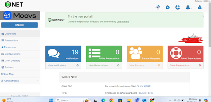 link gnet with limo anywhere