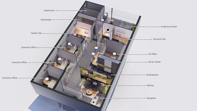 create 2d and 3d floor plans