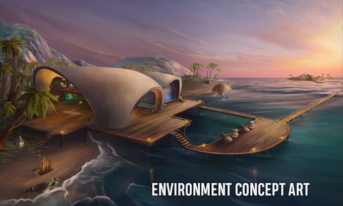 create 2d environment and game background for you