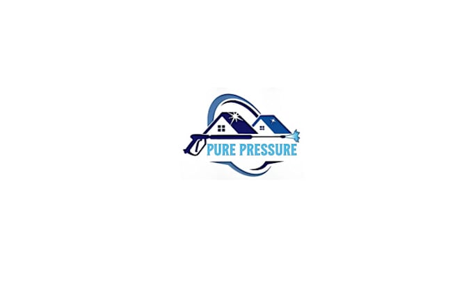 make powerful power washing company logo