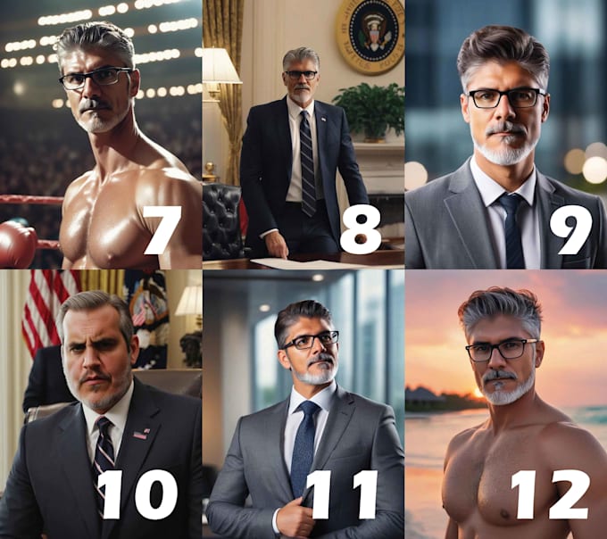 create an ai headshot, cosplay, retro or fun photo
