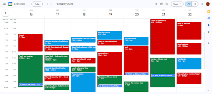manage your email inbox, calendar, and schedule