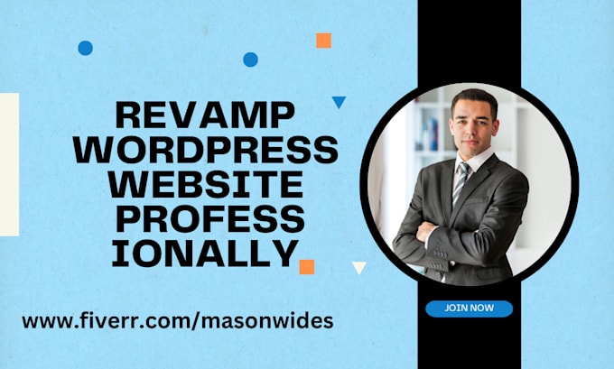 revamp wordpress website professionally
