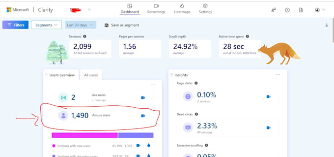 setup microsoft clarity to improve your cro conversion rate optimization