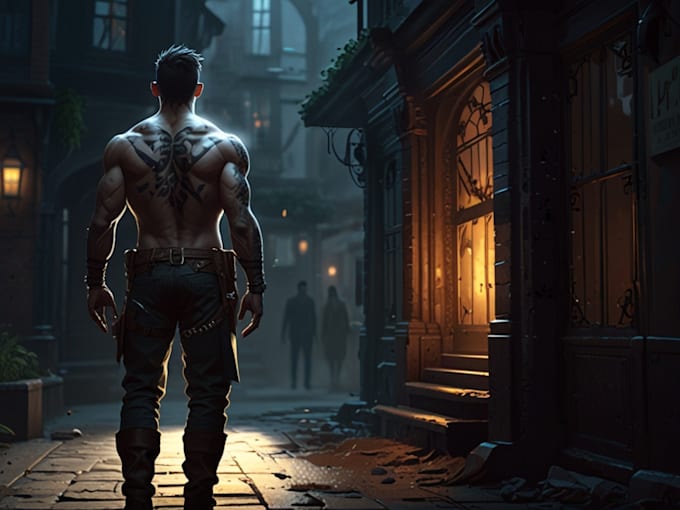 draw character concept art or illustrations