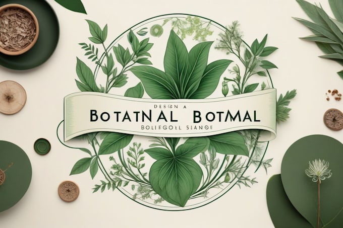 design a custom botanical logo