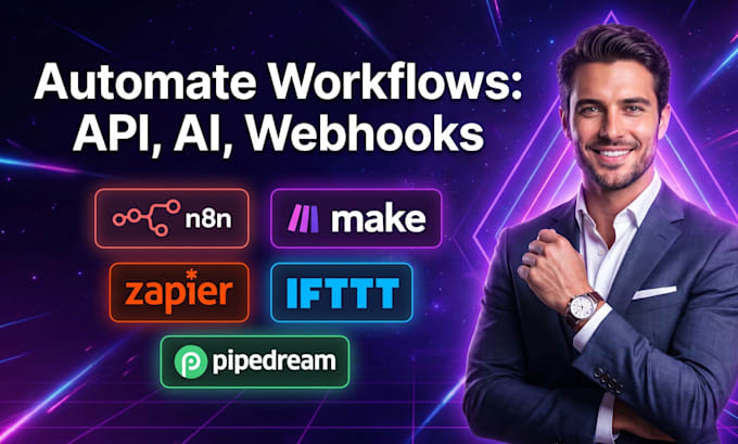 do workflow automation, zapier, make com, n8n, IFTTT, pipedream, API, vapi ai
