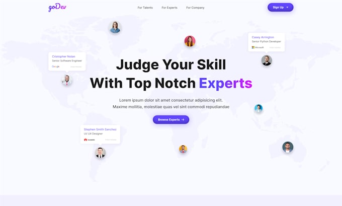 create a trending website ui ux design, figma ui ux design