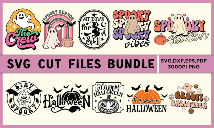 create unique svg cut files design bundle for etsy shop