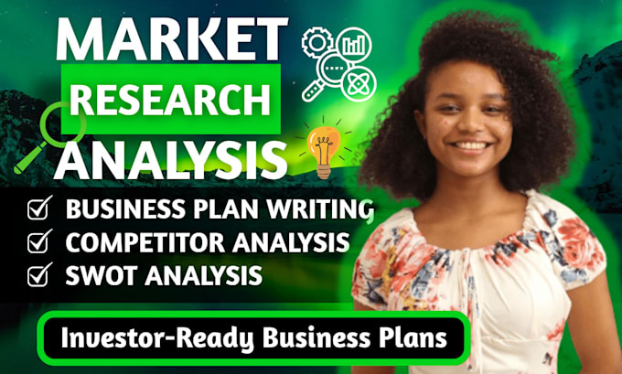 do market research report business plan writing competitor analysis for investor