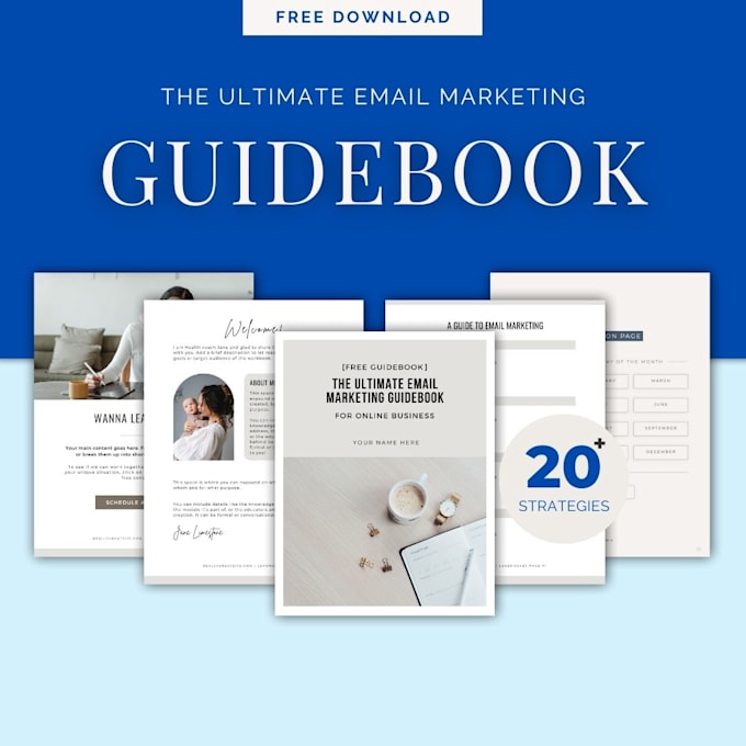 design PDF lead magnet ebook report presentation deck