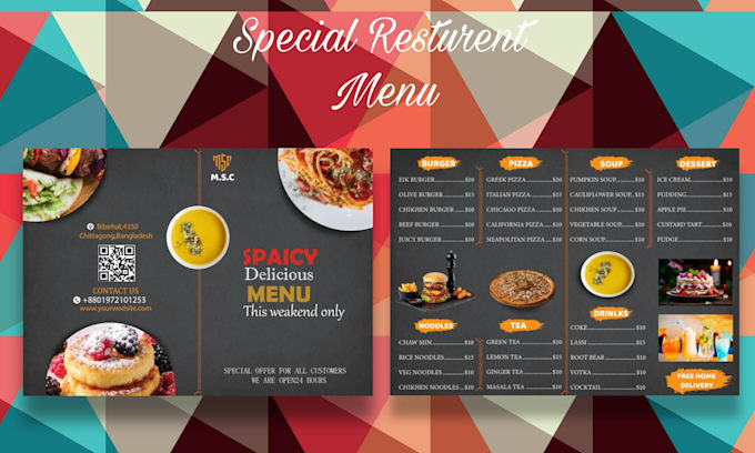 do menu card design food menu,resturent menu