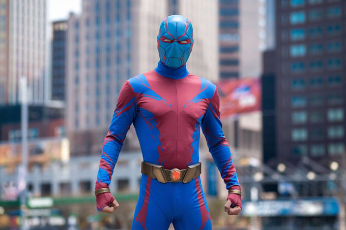 create superhero character design